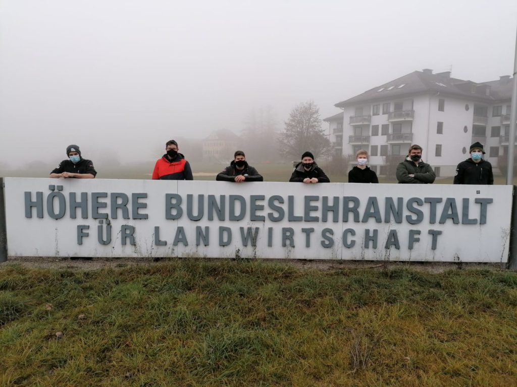 Schüler besuche die HBLA Ursprung